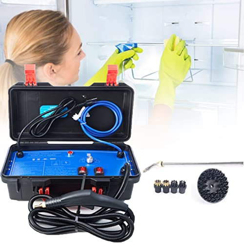 HNCXHX 3000w Limpiadores de Vapor,Limpiador de Vapor de Alta Temperatura Maquina para Cocina BañO Muebles Coche,Fuerte Capacidad de DescontaminacióN,110V
