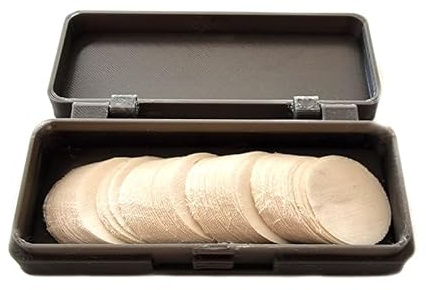 Schusspflaster Patches Box für Vorderlader Aufbewahrung für 100 Patches Behälter