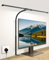 Woputne Desk Lamp with Clamp, with 5V 2A Adapter, LED Desk Lamp with Dual Head, 50 Light Modes, Computer Monitor Flexible Gooseneck Lamp, Eye Protection Desk Lamps for Study, Office, Crafts, Draw