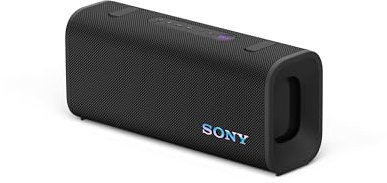 Sony ULT Field 3 - Altavoz Bluetooth portátil con ULT Power Sound, batería de 24 Horas, IP67, Resistente al Agua, al Polvo y a los Golpes, Correa Desmontable para el Hombro, Compacto - Negro