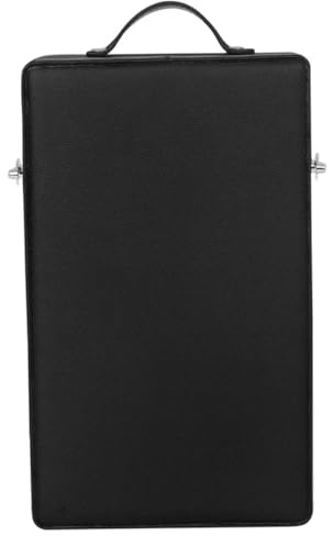 Yardwe Oboen-tragetasche aus Leder Tragbare Aufbewahrungstasche für Oboe Oboen-organizer-tasche mit Metall und Baumwolle Kleiner und Leichter Transportbehälter
