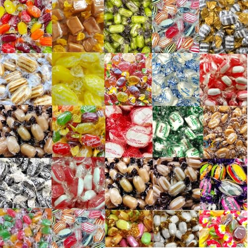 Pick & Mix Sweetts Retro Candy Sweetts Assorted Wrapped Sweetts - Individually Wrapped Boiled Sweetts (2000g, Random Mixed Sweet)