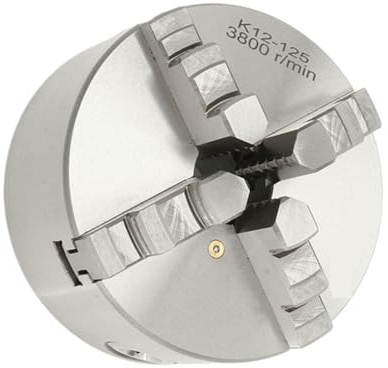 Mandrino for tornio K12-125 4 Mandrino for tornio a quattro griffe Mandrino autocentrante da 125 mm