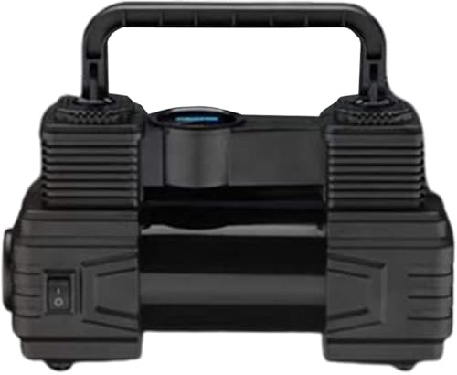 Gonfiatore Pneumatici | Compressore Elettrico 12V Inflatore | Pompa Intelligente per Motocicli con Manometro Digitale | Auto Bici Motocicli Camion Ciclismo Campeggio Palloni Pallacanestro Gonfiabili