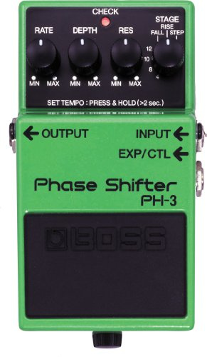 BOSS Ph-3 Phase Shifter Guitar Effects Pedal, Compact Pedal with Versatile Vintage And Modern BOSS Phasing