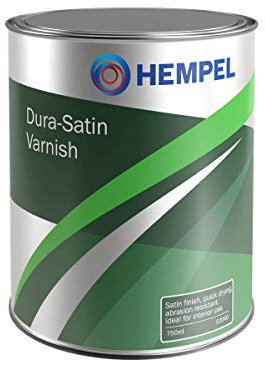 Hempel Dura clearcoat, satin and gloss, transparent