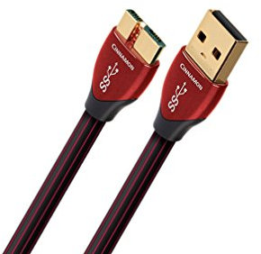 AudioQuest 3m Cinnamon Micro-USB 3.0 Black 0.75m USB to Micro USB B Cable USB