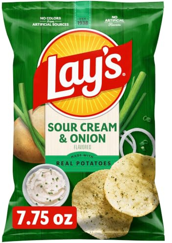 Sour Cream & Onion Flavor, 7.75oz Bag (Packaging May Vary)