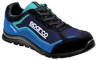 Sparco 0752242NRAZ Zapatillas Nitro Petter Talla 42 Negro/Azul S3 SRC 4