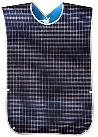 pengxiaomei Adult Bib Waterproof Clothing Protector, Washable 78 x 44 cm