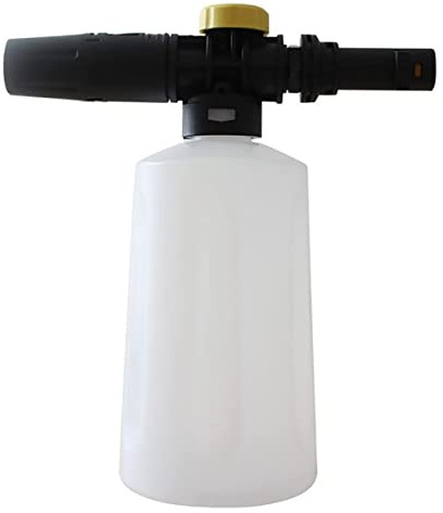 AIM Tools 700ml Einstellbar Schaumdüse Schaumlanze Seifenspender Flasche Kompatibel mit Kärcher K2 K3 K4 K5 K6 K7 Hochdruckreiniger Autowäsche Gun, Schneeschaum Schaumpistole