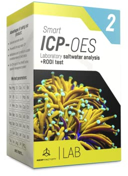 Reef Factory Smart IPC-OES 2 Meerwasseranalyse und RO-Wasser