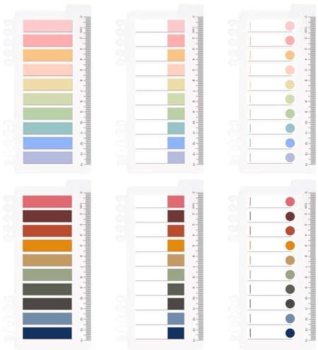 Lot de 1200 onglets de notes autocollantes, onglets d'index, notes adhésives, films de marqueurs, bandes de texte, mini bandes adhésives, marqueurs adhésifs, étiquettes inscriptibles pour marquage de