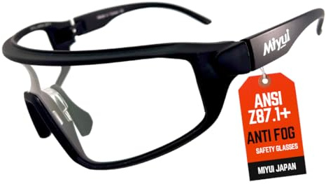 MIYUI JAPAN Gafas de tiro antivaho, gafas de seguridad para hombres y mujeres