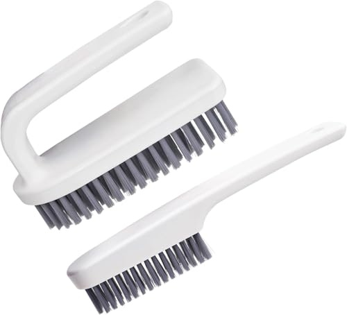 2-Pack Bird Bath Brush Set – Large & Small Scrubbing Brushes with Hanging Holes | Durable Cleaning Tools for Bird Baths & Outdoor Use