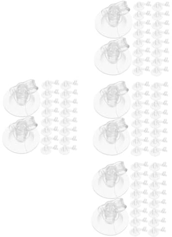 HEMOTON 4 Sätze Aufblasadapter PVC Luftpumpen Düse Mit Dichtungsring Für Aufblasbaren Pumpen Und Langlebig Für Schwimmreifen Und Luftmatratzen 50 Stück * 4