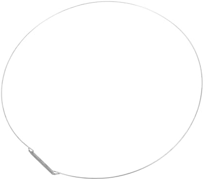 EXCEART Pince à Ressort en Acier Inoxydable pour Joint de Porte de Machine à Laver, Caractéristique Stable, Production Précise, Diamètre Environ 32 Cm, Usage pour Réparation