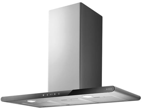 Elica Galaxy 647 m³/h Wandmontage, Schwarz C – Dunstabzugshaube (647 m³/h, Abluft/Umluft, B, E, C, 52 dB)