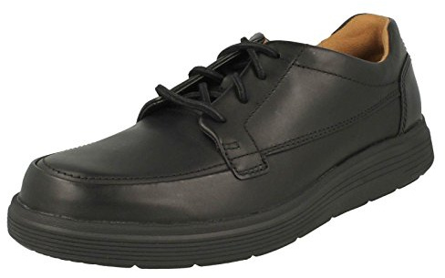 Clarks Un Abode Ease Mens Black Leather, 6.5