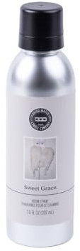 Bridgewater Candle Sweet Grace Scented Non-Aerosol Room Spray | Passion Fruit, Sparkling Tea, Patchouli Air Freshener | 7 oz | Long Lasting Room Freshener | Home Fragrance