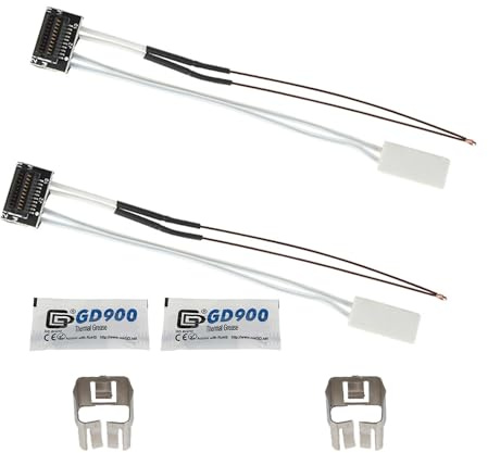 2 Stück 3D Drucker Zubehör P1P/P1S,24V 48W ceramik-Heizungsthermistor für P1P/P1S,Thermistor-Temperatursensor für 3D-Drucker P1P/P1S