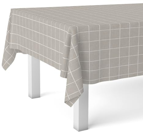 Martina Home Mantel Hule Square Beige 200X140 CM