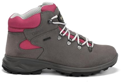 CHIRUCA BOTAS PANTICOSA 08 GORE-TEX, PARA MUJER, DE TREKKING, SENDERISMO, MONTAÑA, CAMINAR, ANDAR,CAZA COLOR GRIS, ROSA (Gris, 38, Sistema tallas calzado EU, Adulto, Números, mediano, 38)