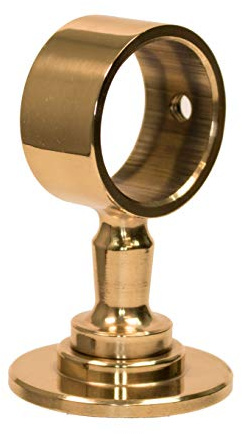 Seilträger Messing glänzend für 30mm Handlaufseil