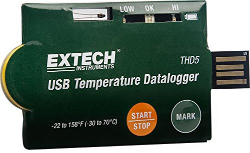 Extech Instruments THD5 USB Temperature Data Logger (Pack of 10)
