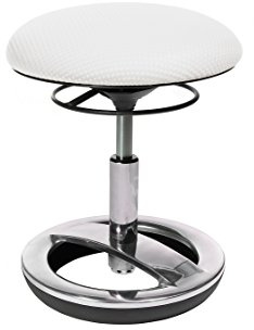 TOPSTAR SITNESS Bobby Kinderhocker weiß | Made in Germany | Ergonomisch | Kinderstuhl, Kindersitz | höhenverstellbar | Geprüfte Sicherheit nach GS-Intertek