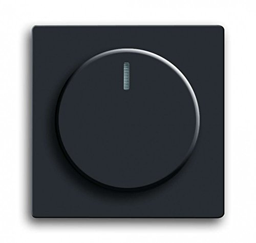 Busch-Jaeger 6540-885-102 Bedienelement Für Drehdimmer, schwarz matt