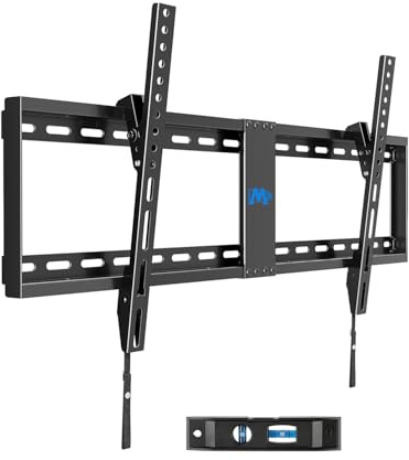 Mounting Dream Tilt TV Wall Mount for Most 42-84 inch TV, Universal Tilt TV Mount Wall Bracket with Low Profile Design, Max VESA 800x400mm and 132 LBS, Easy for Centering on 16, 18, 24, 32 Studs