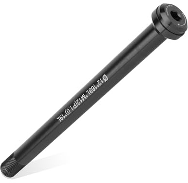 Keenso Fahrrad-Steckachse, 1,0-Gewinde-Steckachse für alle 142 * 12 mm Pitch-Rahmen, Fahrradreparatur-Zubehör Fahrräder und Zubehör