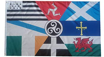 Stormflag Drapeaux celtiques du fabricant chinois 90 cm x 150 cm en polyester pongé 60 g avec œillets et double couture