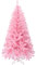 LOKIPA Albero di Natale artificiale, 1,5 m, con 450 punte e supporto in metallo, colore: rosa