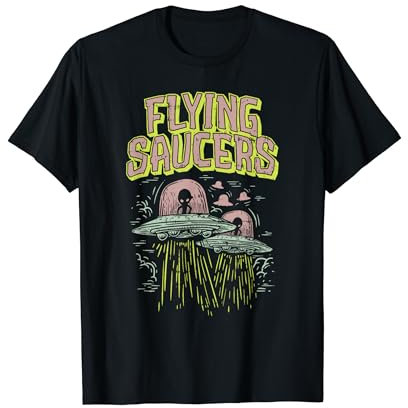 UFO Roswell Alien Flying Saucière I Want to Leave T-Shirt
