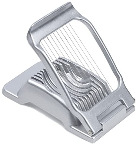 Ortarco Eierschneider, Aluminium Eischneidewerkzeug Edelstahl-Drähten