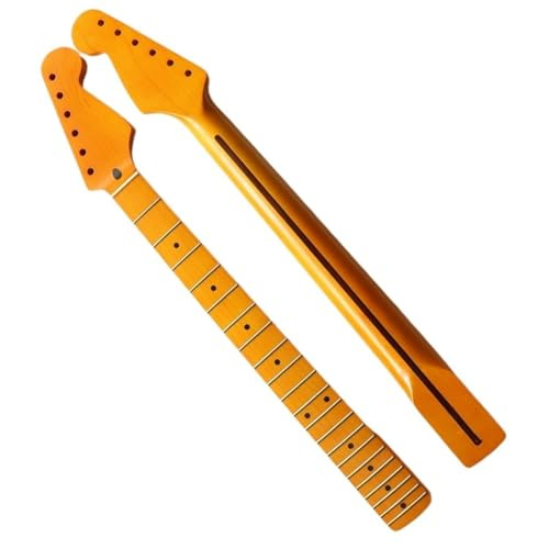 gitarr hals ersättning Gitarrhandtag Plus Lönn för ST Gitarrhals Svans Korsskruvjustering 21 band Stora band