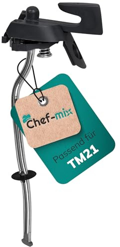 Chef-Mix Meccanismo di Bloccaggio TM21 Leva di Ricambio per Ciotola di Miscelazione Vоrwerk Leva di Bloccaggio TM21 per Ciotola di Miscelazione - Robot da Cucina Bimby TM21 Leva di bloccaggio