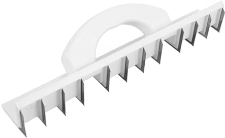 White Corner Trowel for Polishing, Lightweight Scraping Tool