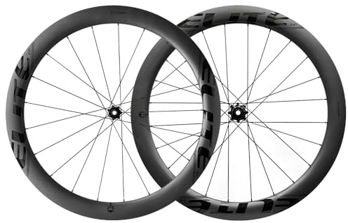 ELITEWHEELS Carbon Wheels ENT 2.0 Disc Brake 700c Carbon Rim Center Lock Road Bike Wheelset UCI Quality Road Racing Wheelset 50mm Depth 28mm