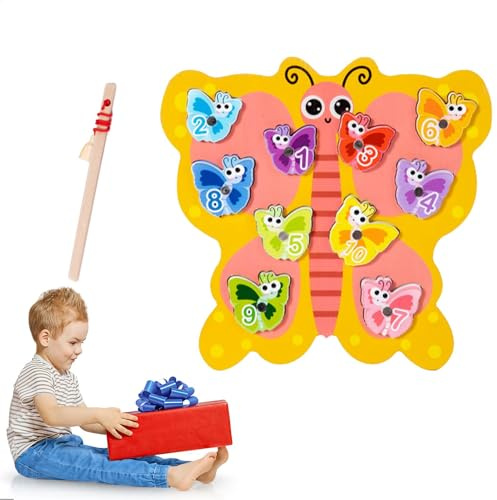 Genérico Angelset für Kleinkinder, magnetisches Angelpool-Spielzeug, Vorschul-Lernhilfen, interaktives Werkzeug zur Familienbindung für Kinder und Erwachsene
