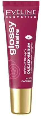 Eveline Cosmetics Glossy Desire Regenerierendes Lippenöl-Serum Glossy Desir Milky Peach - Intensive Pflege & Glanz