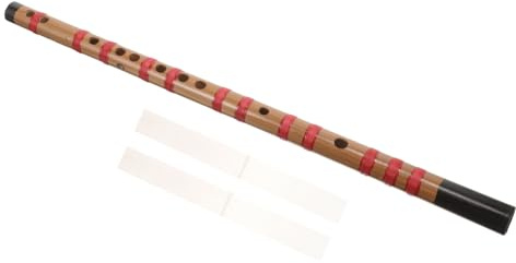 DECOMELODY Flöte für Anfänger Traditionelle Chinesische Querflöte aus Hochwertigem Holz Langlebiges Musikinstrument Einfache Handhabung Angenehmer Griff für Einsteiger und Musikliebhaber