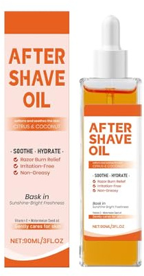 Tyinerc Soin Après-Épilation Pour Femmes - 90ml Soin Parfumé Après L'Épilation - Huile Adoucissante Après-Épilation | pour Zone, Grossesse, Douche, Maison, Voyage, Salon, Spa