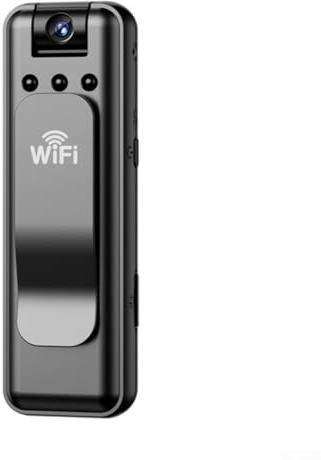 Telecamera sportiva wireless WiFi, HD indossabile sul petto con registrazione video Action Cam professionale portatile dispositivo compatto