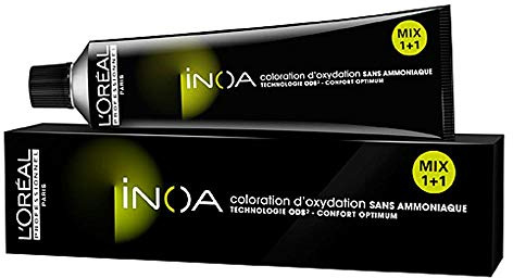 L'Oréal Professionnel Inoa 10,13 Platinblond Asch Gold, permanente Coloration, Ammoniakfrei, Geruchlos, 60 ml