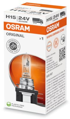 Osram ORIGINAL H15, 64177, 24V, 1er Faltschachtel