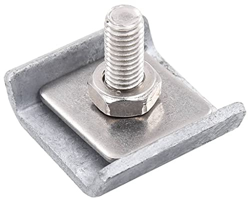 vidaXL Gittermattenverbinder 25 Sets Mattenverbinder Gittermatten Verbinder für Doppelstabmattenzaun Eckverbinder Garten Zaun Gitter Silbern