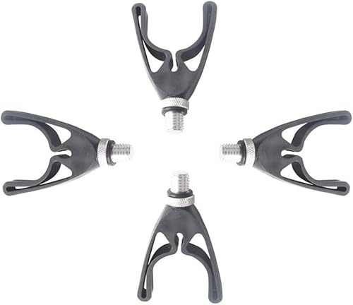 ZDYS Rutenauflage für alle Pods/Banksticks, Karpfenangeln, U-Head, Rutenhalter, Karpfenangeln, 4 Stück